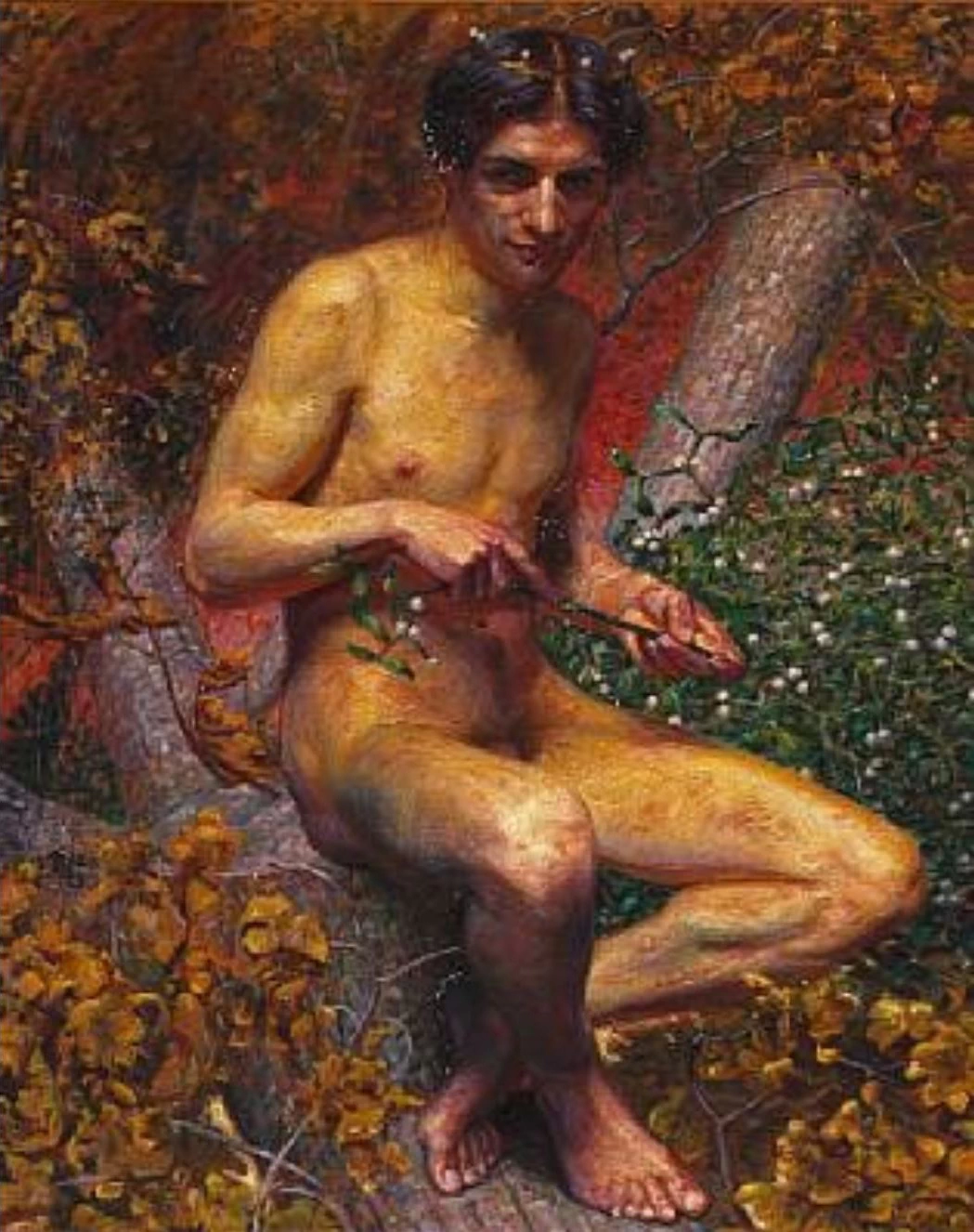 Kristian Zahrtmann - Loki, 1912